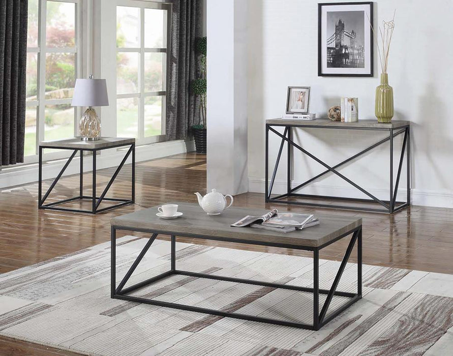 Birdie Rectangular Sofa Table Sonoma Grey - Tony’s Furniture Store & Linen (GA) - Multi Location