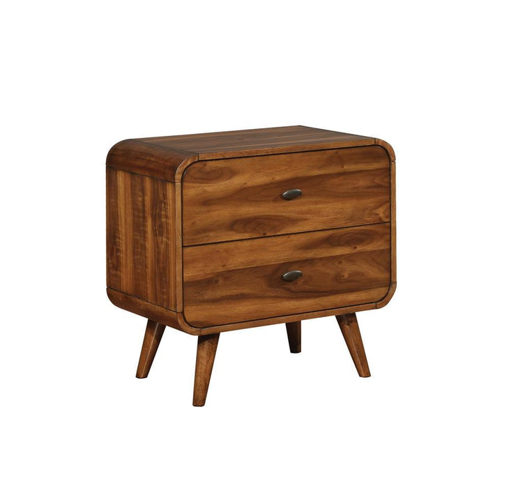 Robyn 2-drawer Nightstand Dark Walnut - Tony’s Furniture Store & Linen (GA) - Multi Location
