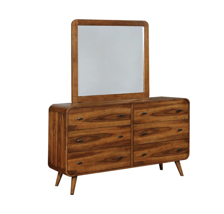 Robyn Rectangular Dresser Mirror Dark Walnut - Tony’s Furniture Store & Linen (GA) - Multi Location