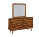 Robyn Rectangular Dresser Mirror Dark Walnut - Tony’s Furniture Store & Linen (GA) - Multi Location