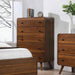Robyn 5-drawer Chest Dark Walnut - Tony’s Furniture Store & Linen (GA) - Multi Location
