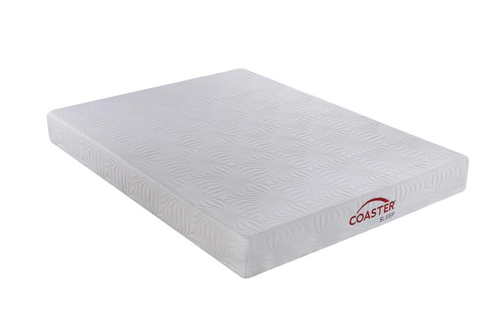 Keegan Twin Long Memory Foam Mattress White - Tony’s Furniture Store & Linen (GA) - Multi Location