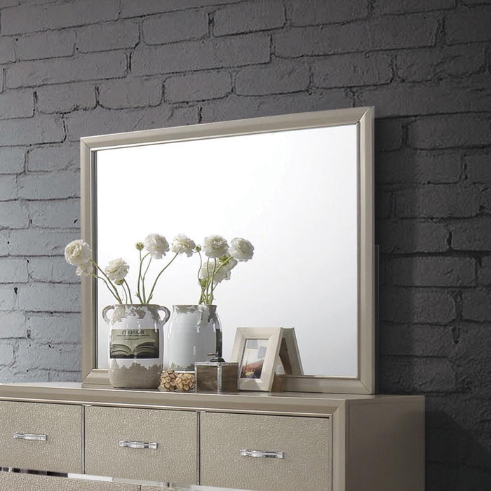 Beaumont Rectangular Dresser Mirror Champagne - Tony’s Furniture Store & Linen (GA) - Multi Location