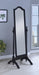 Cabot Rectangular Cheval Mirror with Arched Top Black - Tony’s Furniture Store & Linen (GA) - Multi Location