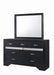 Miranda 7-drawer Dresser Black and Rhinestone - Tony’s Furniture Store & Linen (GA) - Multi Location