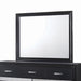 Miranda Rectangular Dresser Mirror Black - Tony’s Furniture Store & Linen (GA) - Multi Location