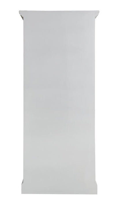 Tammi 2-door Tall Cabinet Antique White and Brown - Tony’s Furniture Store & Linen (GA) - Multi Location