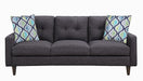 Watsonville Tufted Back Sofa Grey - Tony’s Furniture Store & Linen (GA) - Multi Location