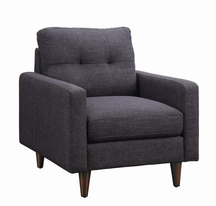 Watsonville Tufted Back Chair Grey - Tony’s Furniture Store & Linen (GA) - Multi Location