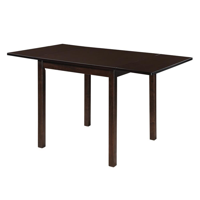 Kelso Rectangular Dining Table with Drop Leaf Cappuccino - Tony’s Furniture Store & Linen (GA) - Multi Location