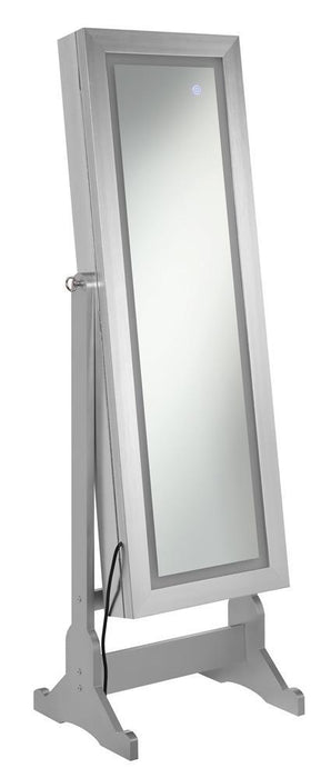 Moore Jewelry Cheval Mirror Silver - Tony’s Furniture Store & Linen (GA) - Multi Location