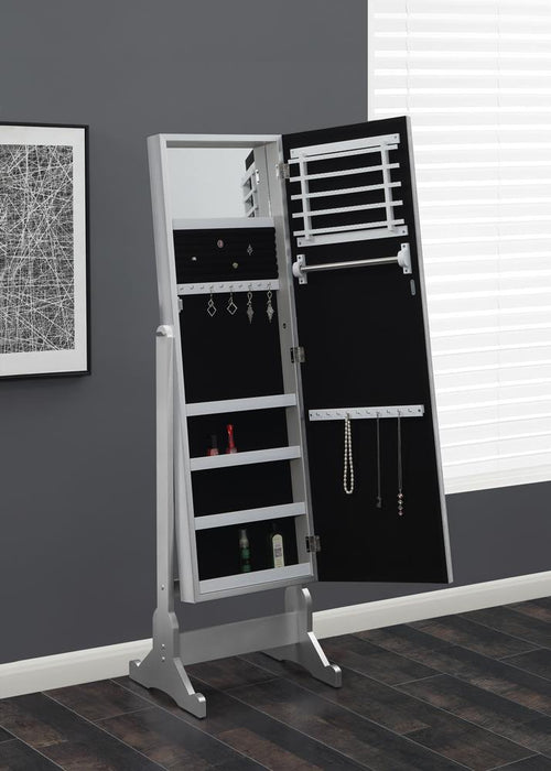 Moore Jewelry Cheval Mirror Silver - Tony’s Furniture Store & Linen (GA) - Multi Location