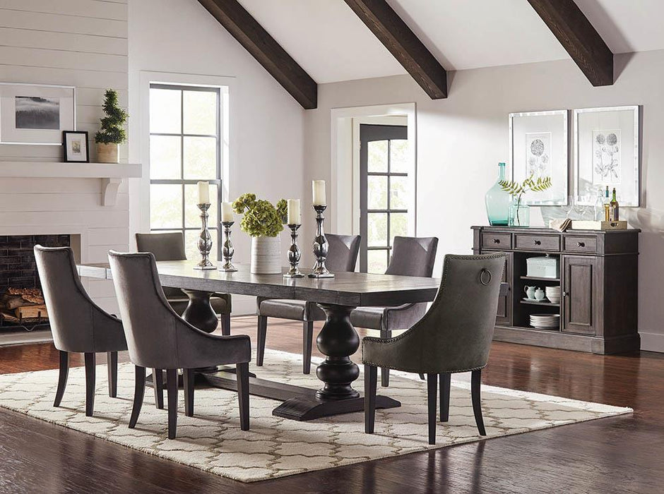 Phelps Rectangular Dining Table Antique Noir - Tony’s Furniture Store & Linen (GA) - Multi Location