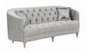 Avonlea Sloped Arm Tufted Sofa Grey - Tony’s Furniture Store & Linen (GA) - Multi Location