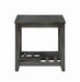 Cliffview 1-shelf Rectangular End Table Grey - Tony’s Furniture Store & Linen (GA) - Multi Location