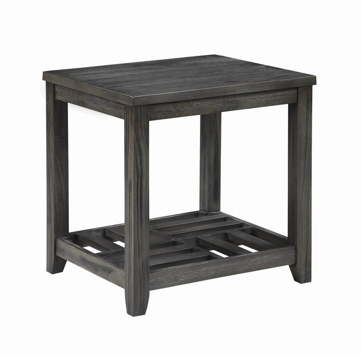 Cliffview 1-shelf Rectangular End Table Grey - Tony’s Furniture Store & Linen (GA) - Multi Location