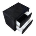 Deanna 2-drawer Rectangular Nightstand Black - Tony’s Furniture Store & Linen (GA) - Multi Location
