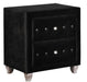 Deanna 2-drawer Rectangular Nightstand Black - Tony’s Furniture Store & Linen (GA) - Multi Location