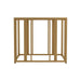 Adri Metal Frame End Table Matte Brass - Tony’s Furniture Store & Linen (GA) - Multi Location