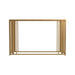 Adri Metal Frame Sofa Table Matte Brass - Tony’s Furniture Store & Linen (GA) - Multi Location