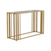 Adri Metal Frame Sofa Table Matte Brass - Tony’s Furniture Store & Linen (GA) - Multi Location