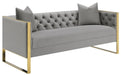 Eastbrook Tufted Back Sofa Grey - Tony’s Furniture Store & Linen (GA) - Multi Location