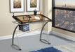 Melo 3-Drawer Drafting Desk Champagne - Tony’s Furniture Store & Linen (GA) - Multi Location