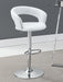 Barraza 29" Adjustable Height Bar Stool Black and Chrome - Tony’s Furniture Store & Linen (GA) - Multi Location