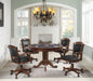 Turk 3-in-1 Round Pedestal Game Table Tobacco - Tony’s Furniture Store & Linen (GA) - Multi Location