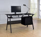 Weaving 2-drawer Computer Desk Black - Tony’s Furniture Store & Linen (GA) - Multi Location