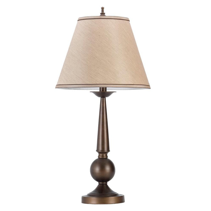 Ochanko Cone shade Table Lamps Bronze and Beige (Set of 2) - Tony’s Furniture Store & Linen (GA) - Multi Location