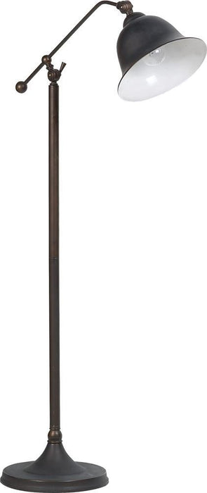 Eduardo Bell Shade Floor Lamp Dark Bronze - Tony’s Furniture Store & Linen (GA) - Multi Location