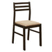 Bucknell 3-piece Dining Set with Drop Leaf Cappuccino and Tan - Tony’s Furniture Store & Linen (GA) - Multi Location