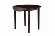 Bucknell 3-piece Dining Set with Drop Leaf Cappuccino and Tan - Tony’s Furniture Store & Linen (GA) - Multi Location