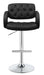 Brandi Adjustable Bar Stool Black and Chrome - Tony’s Furniture Store & Linen (GA) - Multi Location