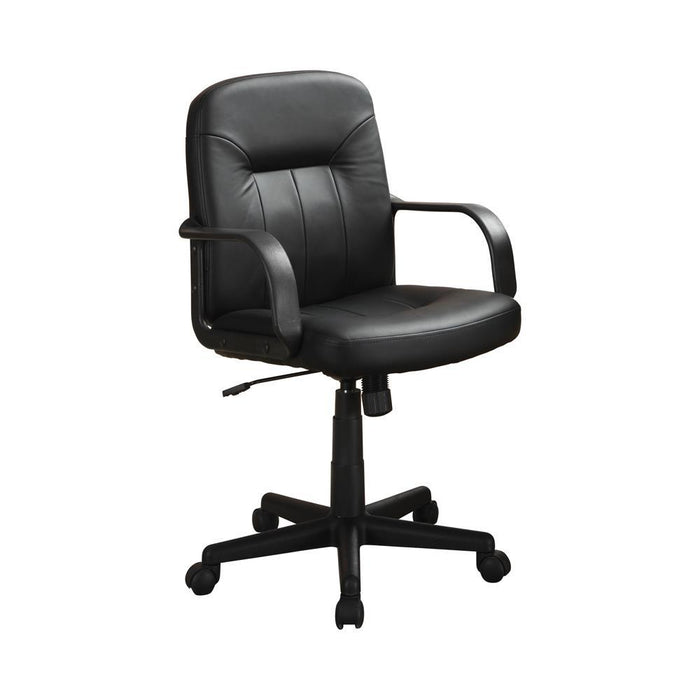 Minato Adjustable Height Office Chair Black - Tony’s Furniture Store & Linen (GA) - Multi Location