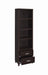 Lewes 2-drawer Media Tower Cappuccino - Tony’s Furniture Store & Linen (GA) - Multi Location