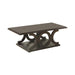 Shelly C-shaped Base Coffee Table Cappuccino - Tony’s Furniture Store & Linen (GA) - Multi Location