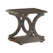 Shelly C-shaped Base End Table Cappuccino - Tony’s Furniture Store & Linen (GA) - Multi Location