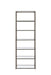Kate 6-shelf Bookcase Black Nickel - Tony’s Furniture Store & Linen (GA) - Multi Location