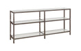 Kate 2-tier Bookcase Black Nickel - Tony’s Furniture Store & Linen (GA) - Multi Location