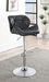 Berrington Adjustable Bar Stools Chrome and Black (Set of 2) - Tony’s Furniture Store & Linen (GA) - Multi Location