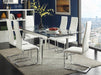 Montclair High Back Dining Chairs Black and Chrome (Set of 4) - Tony’s Furniture Store & Linen (GA) - Multi Location
