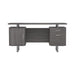 Lawtey Floating Top Office Desk Weathered Grey - Tony’s Furniture Store & Linen (GA) - Multi Location