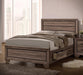 Kauffman Eastern King Panel Bed Washed Taupe - Tony’s Furniture Store & Linen (GA) - Multi Location