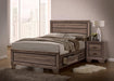 Kauffman Eastern King Storage Bed Washed Taupe - Tony’s Furniture Store & Linen (GA) - Multi Location