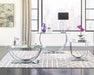 Danville U-shaped End Table Chrome - Tony’s Furniture Store & Linen (GA) - Multi Location
