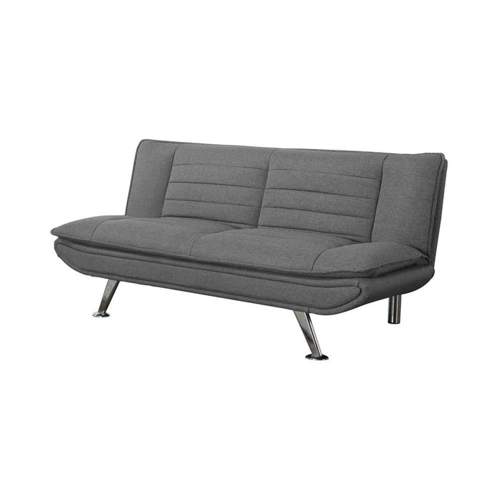 Julian Upholstered Sofa Bed with Pillow-top Seating Grey - Tony’s Furniture Store & Linen (GA) - Multi Location