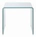 Ripley Square End Table Clear - Tony’s Furniture Store & Linen (GA) - Multi Location