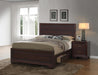 Kauffman California King Panel Bed Dark Cocoa - Tony’s Furniture Store & Linen (GA) - Multi Location